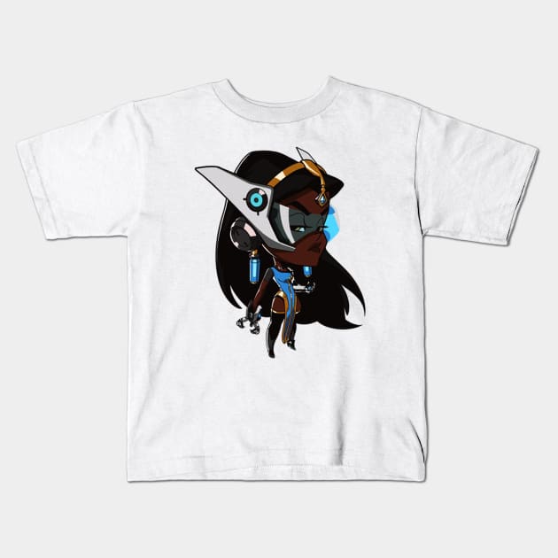 Symmetra Cute Spray - Overwatch Kids T-Shirt by Bystanders